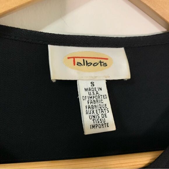 Talbots Woman Black Thin Rayon Long Cardigan Sweater Size Small - Picture 3 of 5